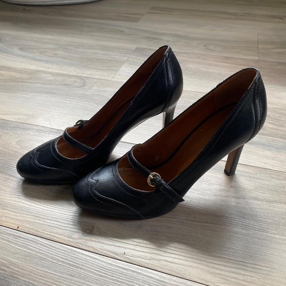 Nine West Wing Tip style Heel Black 7.5 - Picture 9 of 9